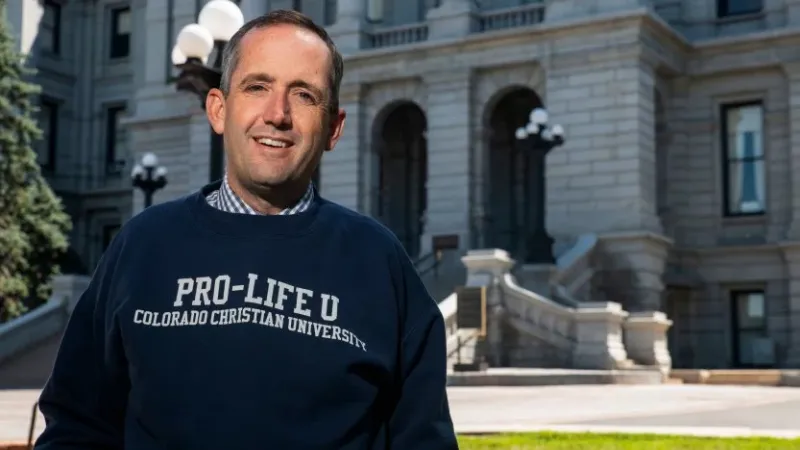 Jeff Hunt, radio talk show host and former Colorado Christian University employee